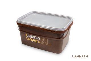 Hranaté vedro s vrchnákom Delphin CARPATH 5l