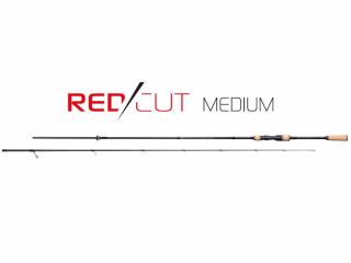 MIKADO Prívlačový prút RED CUT MEDIUM SPIN 244cm 5-25g (2 diel)