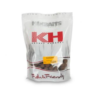 Mikbaits Krvavý Huňáček boilie Krab Sardinka 20mm/1kg