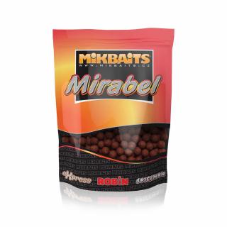 Mikbaits Mirabel Boilies Pikantní švestka 12mm / 250g
