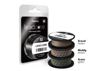 Olovenka Delphin LEADCORE hnedá Gravel 45lbs 8m