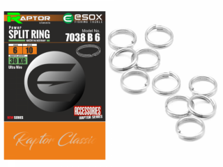 Pevné krúžky Power Split Ring veľ.13,10ks