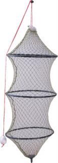 Prechovávacia sieťka na ryby 150cm, šírka 50cm, 3 kruhy