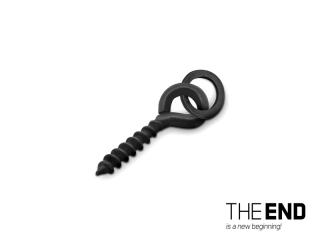 Vrtáčik na nástrahy s krúžkom Delphin THE END POP Screw / 15ks M