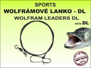 Wolframové lanko SPORTS DL 15cm / 10kg / 2ks v balení