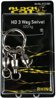 Black Cat HD 3 way swivel 80mm 100kg