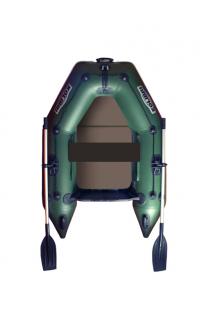 Čln Kolibri KM200 P zelený, pevná skladacia podlaha
