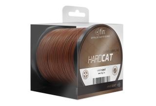 Fin Hard Cat červená hnedá sumčiarska šnúra 150m 1,10mm 100kg Veľkosť: Fin Hard Cat main line 150m červ.hnedá 1,10mm 100kg