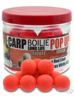 Haldorádó Carp Boilie Long Life Pop Up - Korenistá Červená Pečeň/Spicy Red Liver