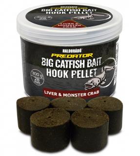 Haldorádó Catfish Bait Hook Pellet 28 mm Haldorádó Catfish Bait Hook Pellet 28 mm: Haldorádó Catfish Bait Hook Pellet 28 mm - Pečeň a Monster Crab