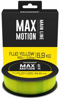 HALDORÁDÓ MAX MOTION Fluo Yellow 0,25mm, 0,30mm, 0,35mm a 0,40mm HALDORÁDÓ MAX MOTION Fluo Yellow: HALDORÁDÓ MAX MOTION Fluo Yellow 0,25mm 900m 6,9kg
