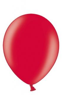 Balón metalický červený 27cm