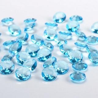 Dekoračné diamanty tyrkysové 12mm