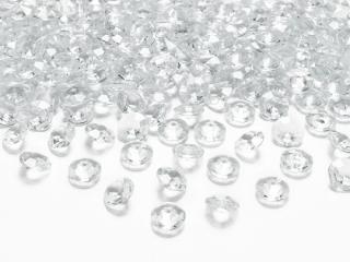 Diamanty priehľadné 12mm