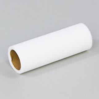 Tyl v rolke biely 15cm