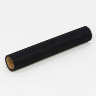 Tyl v rolke čierny 30cm