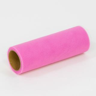 Tyl v rolke ružový 15cm