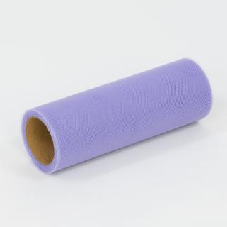 Tyl v rolke svetlofialový 15cm