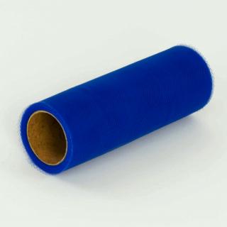 Tyl v rolke tmavomodrý 15cm