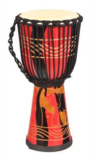 Sanu Babu Bubon djembe, ručne maľovaný, priem.24cm, výška 50cm (7E)