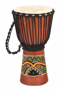 Sanu Babu Bubon djembe, ručne maľovaný, priem.24cm, výška 50cm (7H)