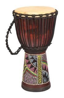 Sanu Babu Bubon djembe, ručne maľovaný, priem.24cm, výška 50cm (7K)