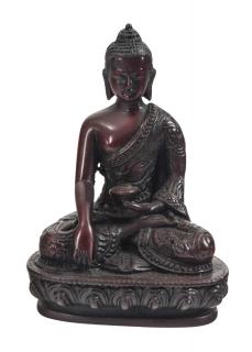 Sanu Babu Budha Šakjamúni, sediaci, vínová živica, 14cm