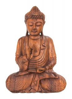 Sanu Babu Budha z dreva stromu Suar, 51cm (AA)