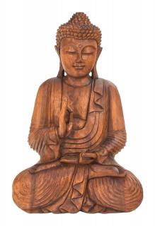 Sanu Babu Budha z dreva stromu Suar, 60cm (2L)