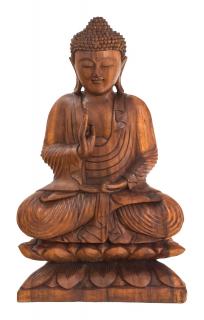 Sanu Babu Budha z dreva stromu Suar, 73cm (3H)