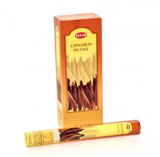 Sanu Babu Indické vonné tyčinky Cinnamon, HEM, 23cm, 20ks