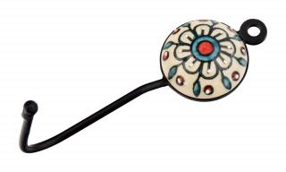 Sanu Babu Keramický vešiačik, ručné práce, 13cm (8B)