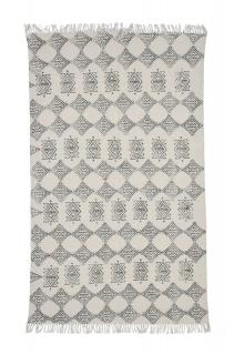 Sanu Babu Koberec, ručne tkaný, bavlna, potlač, 125x188cm (3G)