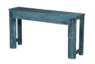 Sanu Babu Konzolový stolík z teakového dreva, 150x38x79cm