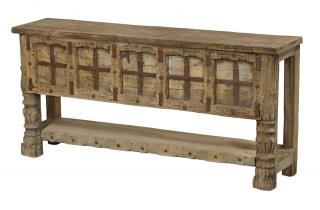 Sanu Babu Konzolový stolík z teakového dreva, 173x39x81cm