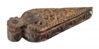 Sanu Babu Krabička na Tiku, stará pôvodná krabička na práškové farby, 16x5,5x5cm