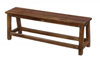 Sanu Babu Lavica z teakového dreva, 122x32x43cm
