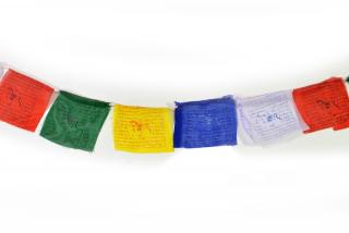 Sanu Babu Modlitebné zástavky, 10x8cm, 10x prap., farebná tlač, polyester