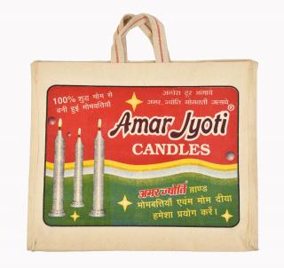 Sanu Babu Originálna plátená taška z recyklovaného materiálu, 45x21x37cm (4A)