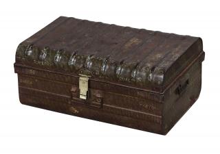 Sanu Babu Plechový kufor, príručná batožina, 67x46x29cm