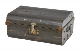 Sanu Babu Plechový kufor, príručná batožina, 70x46x31cm