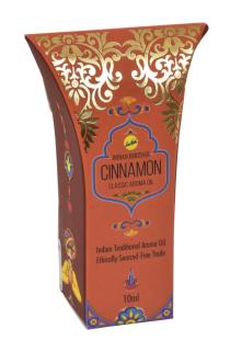 Sanu Babu Prírodný esenciálny olej Cinnamon, Shreevani, 10ml