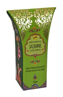 Sanu Babu Prírodný esenciálny olej Jasmine, Shreevani, 10ml