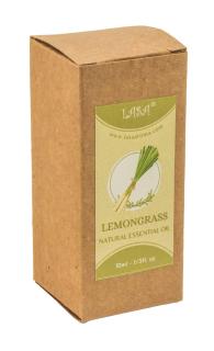 Sanu Babu Prírodný esenciálny olej Lemongrass, Lasa, 10ml