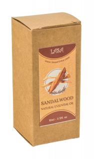 Sanu Babu Prírodný esenciálny olej Sandalwood, Lasa, 10ml