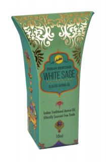 Sanu Babu Prírodný esenciálny olej White Sage, Shreevani, 10ml