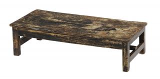 Sanu Babu Stolík z teakového dreva, 107x48x28cm