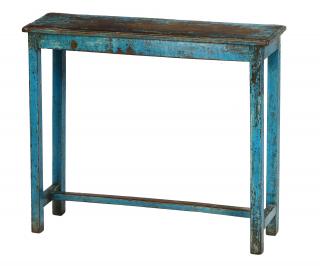 Sanu Babu Stolík z teakového dreva, 91x28x76cm (9B)