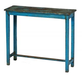 Sanu Babu Stolík z teakového dreva, 91x28x76cm (9C)