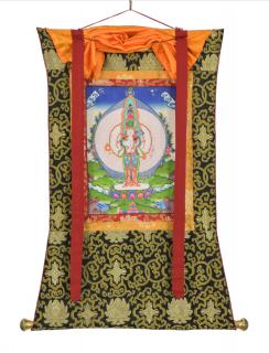 Sanu Babu Thangka, Avalokitešvara, 67x90cm